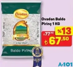 OVADAN BALDO PİRİNÇ 1 KG